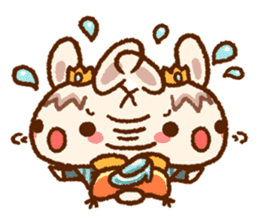 Rabbit in the fairy tales sticker #2263334