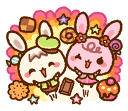 Rabbit in the fairy tales sticker #2263336