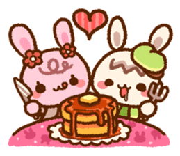 Rabbit in the fairy tales sticker #2263337