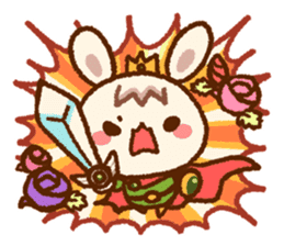 Rabbit in the fairy tales sticker #2263339