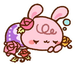 Rabbit in the fairy tales sticker #2263340