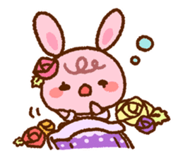 Rabbit in the fairy tales sticker #2263341