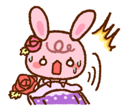 Rabbit in the fairy tales sticker #2263342