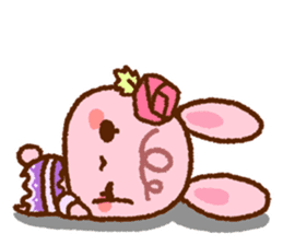Rabbit in the fairy tales sticker #2263343