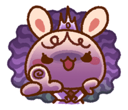 Rabbit in the fairy tales sticker #2263344