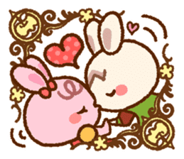 Rabbit in the fairy tales sticker #2263348