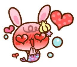 Rabbit in the fairy tales sticker #2263349