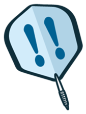 Darts now. sticker #2263464