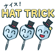 Darts now. sticker #2263470