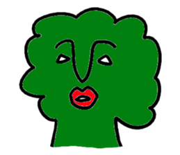 Brocolli sticker #2263994