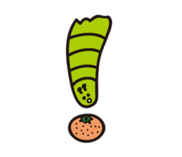 Caterpillar of adult sticker #2264075
