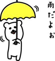White bear of Nikomin sticker #2264377