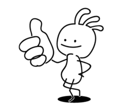 White Kokopelli 2 sticker #2264445