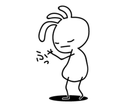 White Kokopelli 2 sticker #2264450