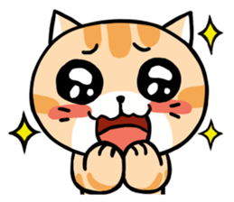 Dull Cat feeling English edition sticker #2264592