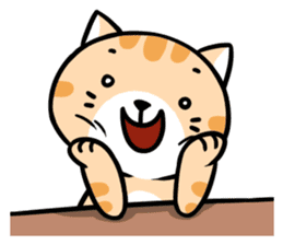 Dull Cat feeling English edition sticker #2264607