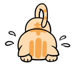 Dull Cat feeling English edition sticker #2264611