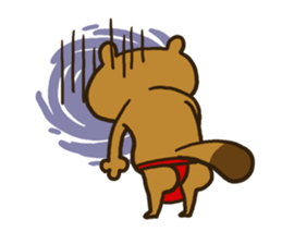 FUNDOSHI**Raccoon sticker #2265115