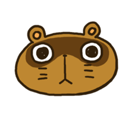 FUNDOSHI**Raccoon sticker #2265116