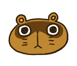 FUNDOSHI**Raccoon sticker #2265116