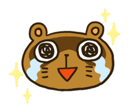 FUNDOSHI**Raccoon sticker #2265117