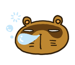 FUNDOSHI**Raccoon sticker #2265118