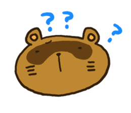 FUNDOSHI**Raccoon sticker #2265119