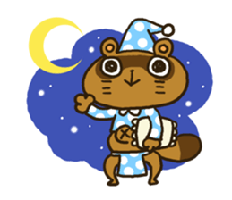 FUNDOSHI**Raccoon sticker #2265126