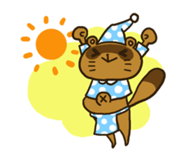 FUNDOSHI**Raccoon sticker #2265127