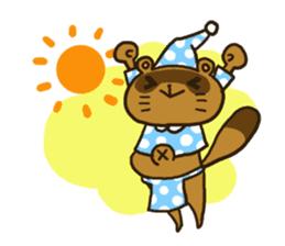 FUNDOSHI**Raccoon sticker #2265127