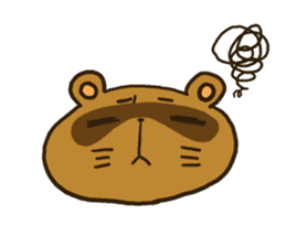 FUNDOSHI**Raccoon sticker #2265131