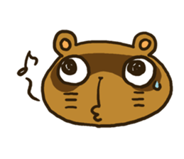 FUNDOSHI**Raccoon sticker #2265141