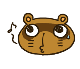 FUNDOSHI**Raccoon sticker #2265141