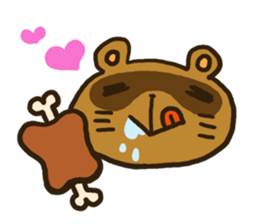 FUNDOSHI**Raccoon sticker #2265143