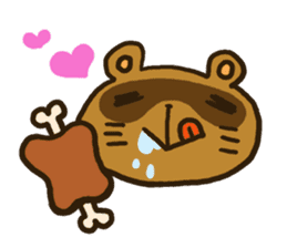 FUNDOSHI**Raccoon sticker #2265143