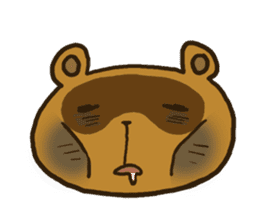 FUNDOSHI**Raccoon sticker #2265147