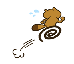 FUNDOSHI**Raccoon sticker #2265148