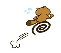 FUNDOSHI**Raccoon sticker #2265148