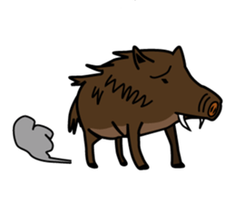 funny zoo sticker #2265286