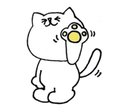 Understand the feeling of the cat! sticker #2265352