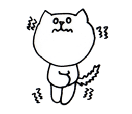 Understand the feeling of the cat! sticker #2265354