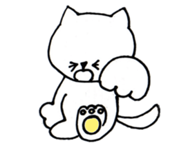 Understand the feeling of the cat! sticker #2265356