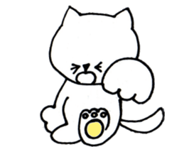 Understand the feeling of the cat! sticker #2265356