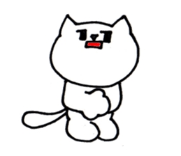 Understand the feeling of the cat! sticker #2265357