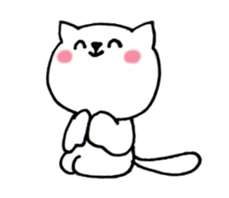 Understand the feeling of the cat! sticker #2265358