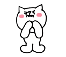 Understand the feeling of the cat! sticker #2265359