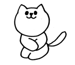 Understand the feeling of the cat! sticker #2265360