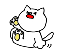 Understand the feeling of the cat! sticker #2265361