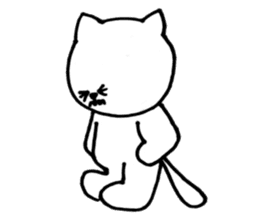 Understand the feeling of the cat! sticker #2265362