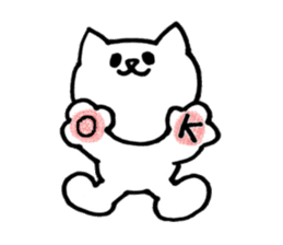 Understand the feeling of the cat! sticker #2265364